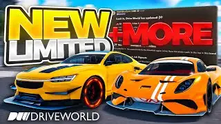 NEW *LIMITED* + RACE & MORE In Drive World Update! (Roblox)