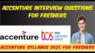 Accenture Interview Questions for Freshers #accenture #accentureinterview  #placement