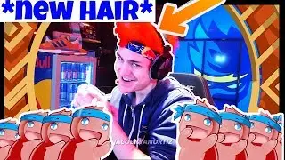 *NINJA* New Red Hair & First Pon Pon Dance With *NEW* 