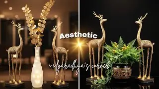 Waste paper craft|DIY |Art and craft|craft tutorial |Deer craft