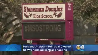 Investigation Clears Marjory Stoneman Douglas High Assistant Principal In Mass Shooting