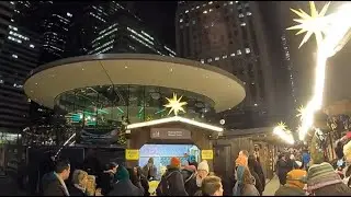 German Market Christmas Village 2025 | Philadelphia PA | 4K