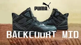 ⚠️ Распаковка мужских кроссовок PUMA Backcourt Mid / Первый взгляд с CC