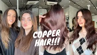 HAIR TRANSFORMATION!!! Going red for Winter... + Cherryz app haul
