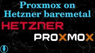 Install Proxmox on Hetzner baremetal server and configure networking
