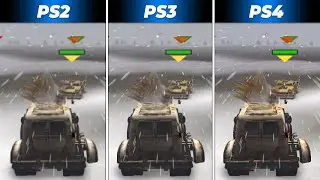 Twisted Metal Black | PlayStation 2 vs PlayStation 3 vs PlayStation 4 [Graphics Comparison]