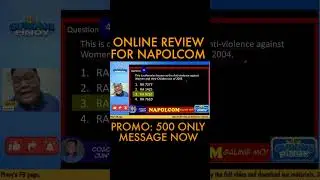 NAPOLCOM ONLINE REVIEW #napolcom #napolcomexam #pnp