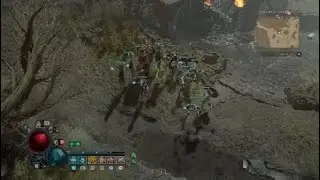 Easy Diablo IV Necromancer Gameplay Tutorial 105 Clearing Nightmare Map