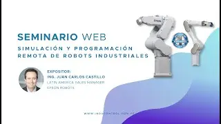 Simulación y programación remota de robots industriales de Epson