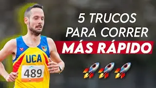 📈Cómo CORRER Más RÁPIDO Sin Añadir FATIGA EXTRA 🏃🏻‍♂️