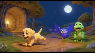 Luna the Owl & Friends 🦉 | Lost Puppy Adventure Song for Kids | Animal Story with Music