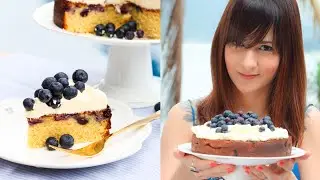 BOLO DE NADA SUPER MACIO COM BLUEBERRY (MIRTILO) | VER&Atilde;O | 140 #ICKFD Dani Noce
