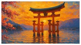 Japan - 6 Frames TV Art 4K - Impressionism Collection - The Ambient Frame