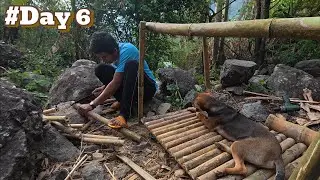 🐕 Building a Bamboo Dog House and Finishing My Storage Chest | Off Grid Living &ndash; Episode 6