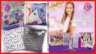 Great product -  B Me Sequin Unicorn Pillow for Girls - Reversible Double Sided Rainbow Doodle Sequi