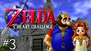 Zelda: Ocarina of Time  - 3 Heart Challenge! - Part 3: MALON AND TALON!