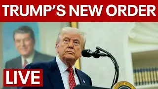 LIVE | President Trump signing order to lower prescription drug prices