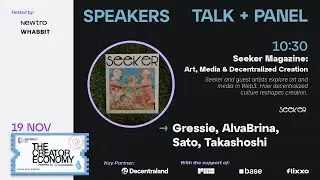 Seeker Magazine: Art, Media & Decentralized Creation | TCE - DevConnect Buenos Aires