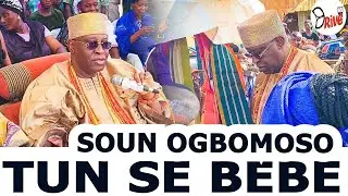 OBA GHANDI AFOLABI OLAOYE SOUN OGBOMOSO TUN SE BEBE PELU ATI MU ILEESE ASO OKE GBOORO SI NI OGBOMOSO