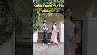 Simple pose ideas 💃 #possingideas #photographyposes #fashion #posesidea #keralaposing #bestposing