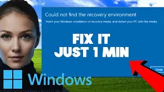 How to Fix 'Could Not Find The Recovery Environment' Error on Windows