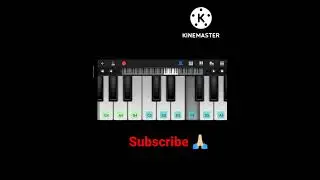 o desh mere song ❤️ easy  Mobile piano tutorial #shorts #india  #india #song #piano songs #music