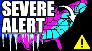 SEVERE Alert: 3-Week Winter Storm Period | Polar Vortex Collapse Feb 15