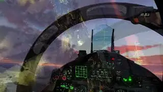 Alex Baker, Sahara Moon - Clocks| F15-C Flight Oculus Rift S DCS World