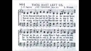 Sister, Thou Wast Mild and Lovely (Mount Vernon)