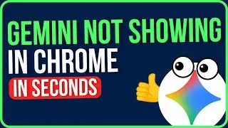 Приложение Gemini не отображается в Chrome [Исправлено] | Проблема с тем, что Gemini не открывает...