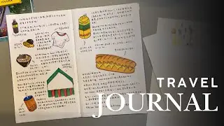Turning My Day Trip into a Scrapbook | Travel Memory Journal