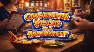 Ordering Food at a Restaurant| Easy Everyday English (ESL Conversations)