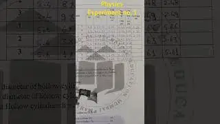 1 year  (1 semester ) physics lab manual answer