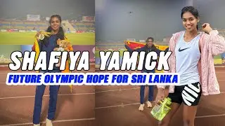 Shafiya Yamick &ndash; Future Olympic Hope for Sri Lanka? 🇱🇰 | 100M Sprint Power🔥 #sportzlanka #srilanka