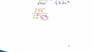 Rationalize Denominators - Monomial Square Roots