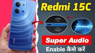Redmi 15c 5g super audio sound settings kaise kare | redmi 15c 5g sound effects settings 