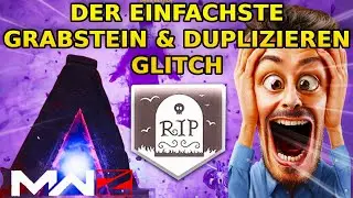 DER EINFACHSTE GRABSTEIN & DUPLIZIEREN GLITCH | MW3 ZOMBIES☢️
