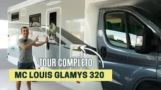 Autocaravana MC LOUIS GLAMYS 320 🚐 TOUR COMPLETO ‼️ Súper versátil