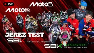 🔴Live WorldSBK & WSSP Day2  Timing JerezTest livetoday | tentangrace #jereztest