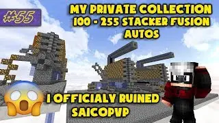 400 Subscriber Special - 100 to 255 Stacker fusion Auto collection (Schems) (Minecraft Factions #55)