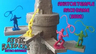 Akator Temple Race Game (2008) - MB Games - Indiana Jones 3D Vintage Board Game  Review