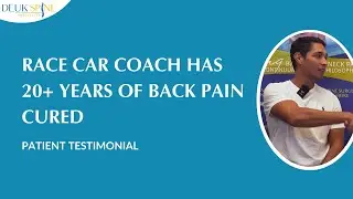Race Car Coach Has 20 YEARS of Back Pain CURED w/ the Deuk Laser Disc Repair! | Deuk Spine Institute
