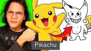 we tried drawing Pokemon based on memory... it went terribly.
