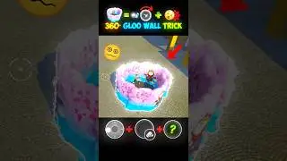 Build Fastest 360&deg; Gloo Wall in Just 0.01Sec | Drag & Left Fire Trick