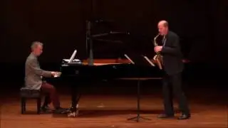 Phil Woods Alto Saxophone Sonata   (1.  Fast)