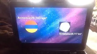 All 195 Countries vs Each Space Object. (20 SUB SPECIAL!!)