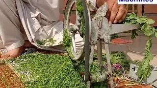 Electrical Mini chaff cutter machine || Machines visit