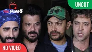 UNCUT - Neerja Movie Screening | Aamir Khan | Hrithik Roshan | Anil Kapoor | Ayushmann & More