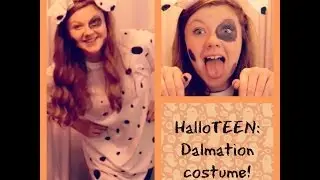HalloTEEN: DIY Dalmatian Costume! (: