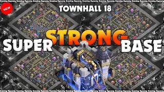 NEW TH18 PRO LEGEND & WAR BASE LINKS | BEST TH18 ANTI -3 STAR LEGEND LEAGUE BASE IN CLASH OF CLANS